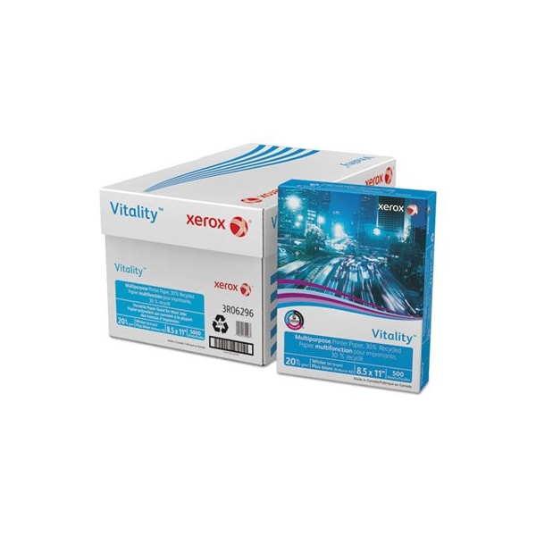 Xerox PAPER, #20 RCYCLD, 92BRT, WE 3R06296 - main